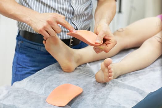 Fitting and checking custom Orthotic devices