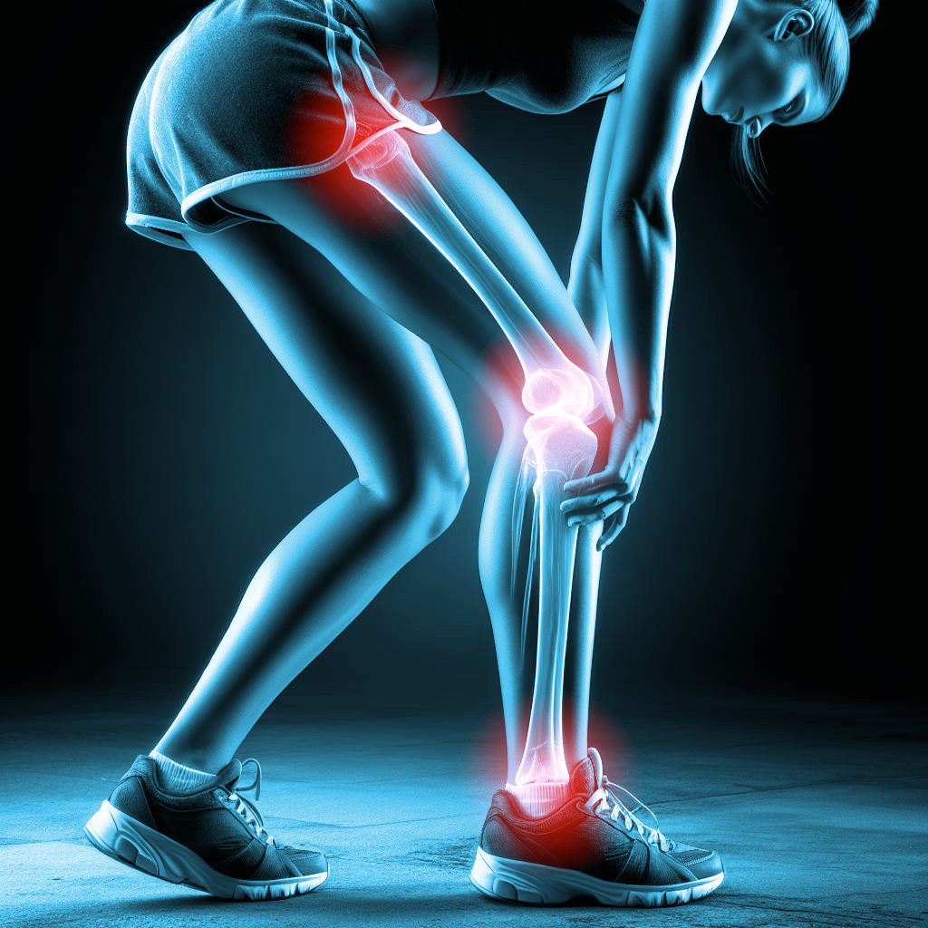 Image showing a person with joint pain